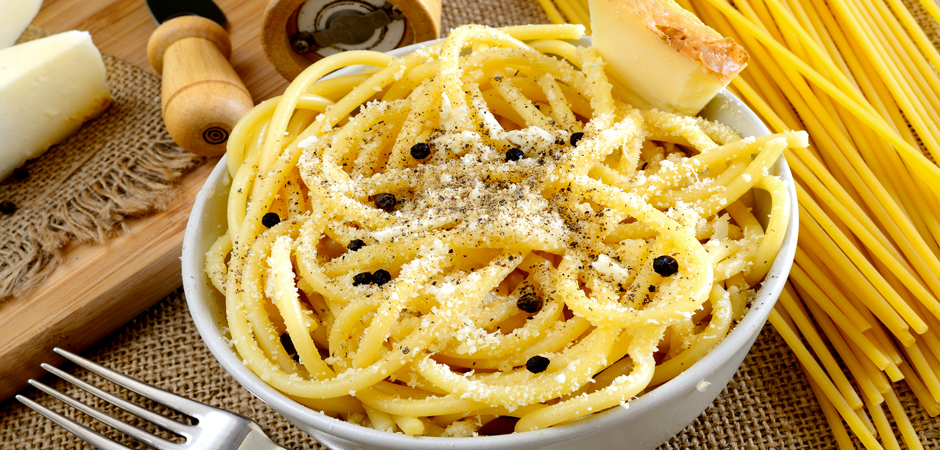 Tonnarelli cacio e pepe