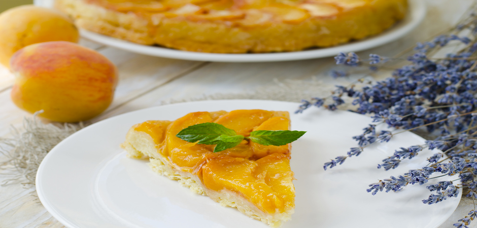 Quiche di ricotta e albicocche