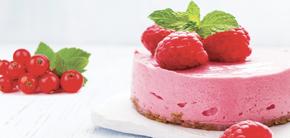 Bavarese ai frutti di bosco