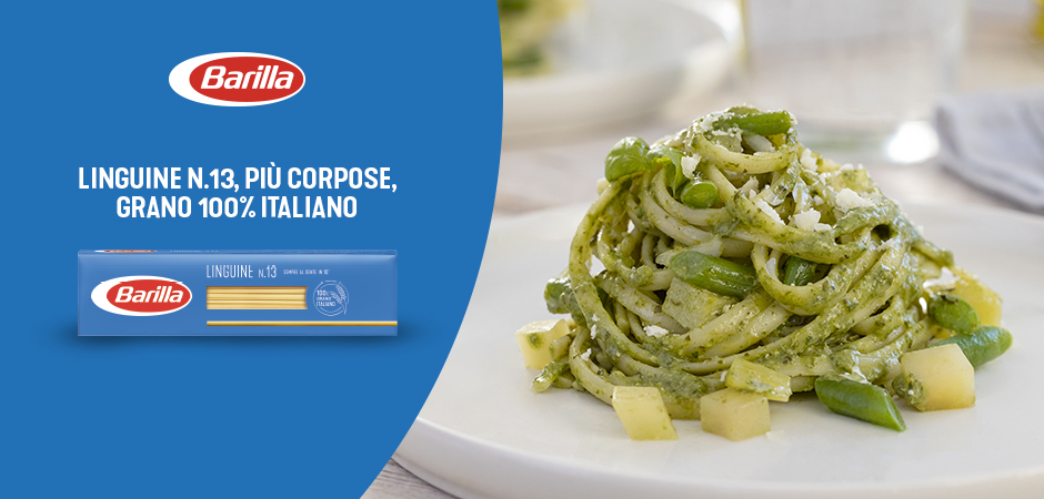 Spaghetti al pesto