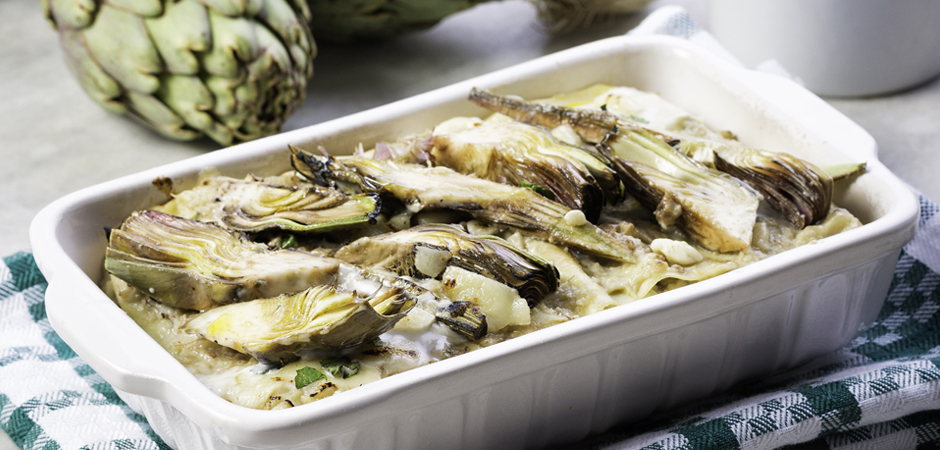 Lasagne ai carciofi