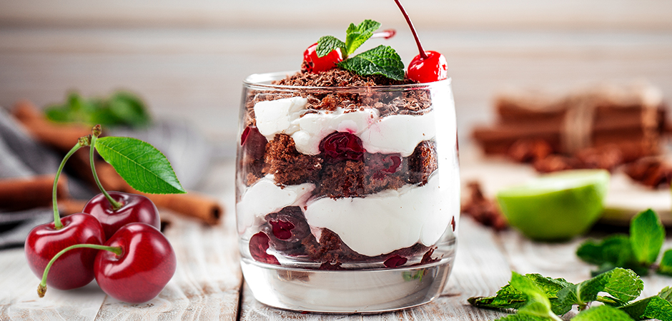 Tiramisù di ciliegie
