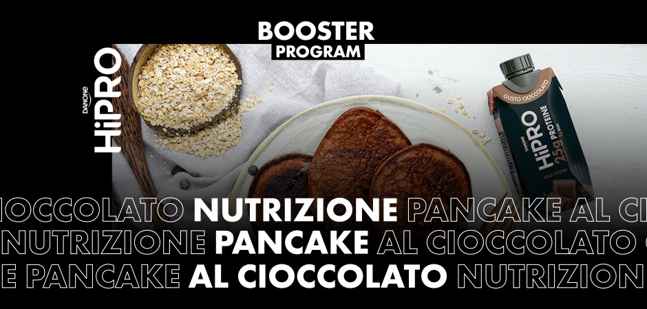 Pancake proteico al cioccolato