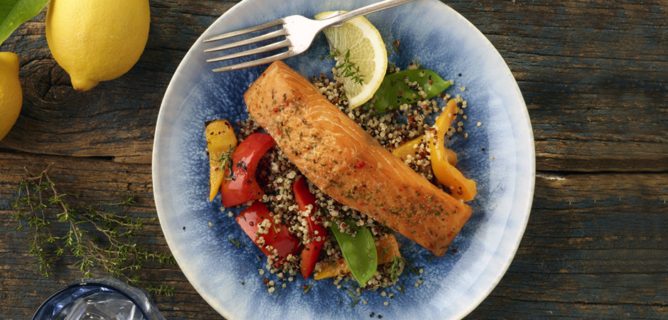 MOWI GOURMET DELI al timo e limone con quinoa multicolore alle verdure