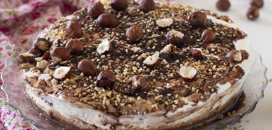 Cheesecake allo yogurt qualità Alto Adige al cioccolato