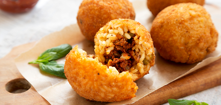 Arancini al forno