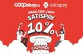 Paga con Satispay: ottieni il 10% di Cashback