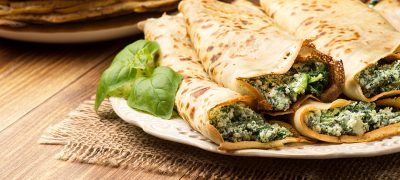 Fagottini di grano saraceno alle erbe