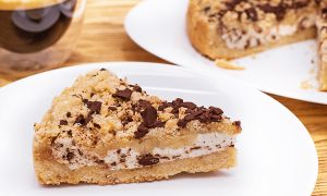 Sbriciolata con ricotta e cioccolato fondente
