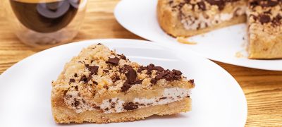 Sbriciolata con ricotta e cioccolato fondente