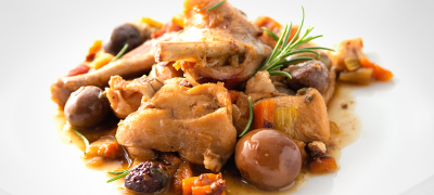 Coniglio alla ligure