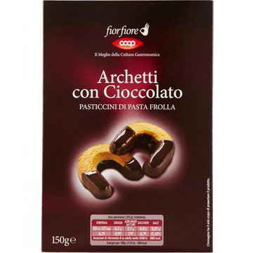 Pasticcini di pasta frolla archetti con cioccolato COOP ...