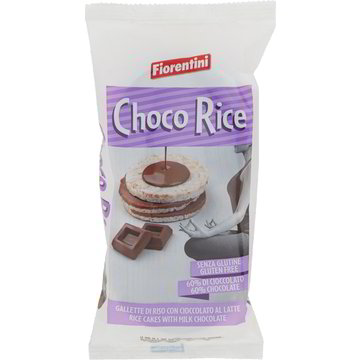 Gallette riso ricoperte di cioccolato al latte FIORENTINI ...