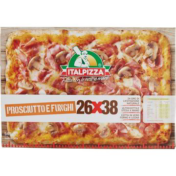 Pizza prosciutto e funghi ITALPIZZA 545 GR - Coop