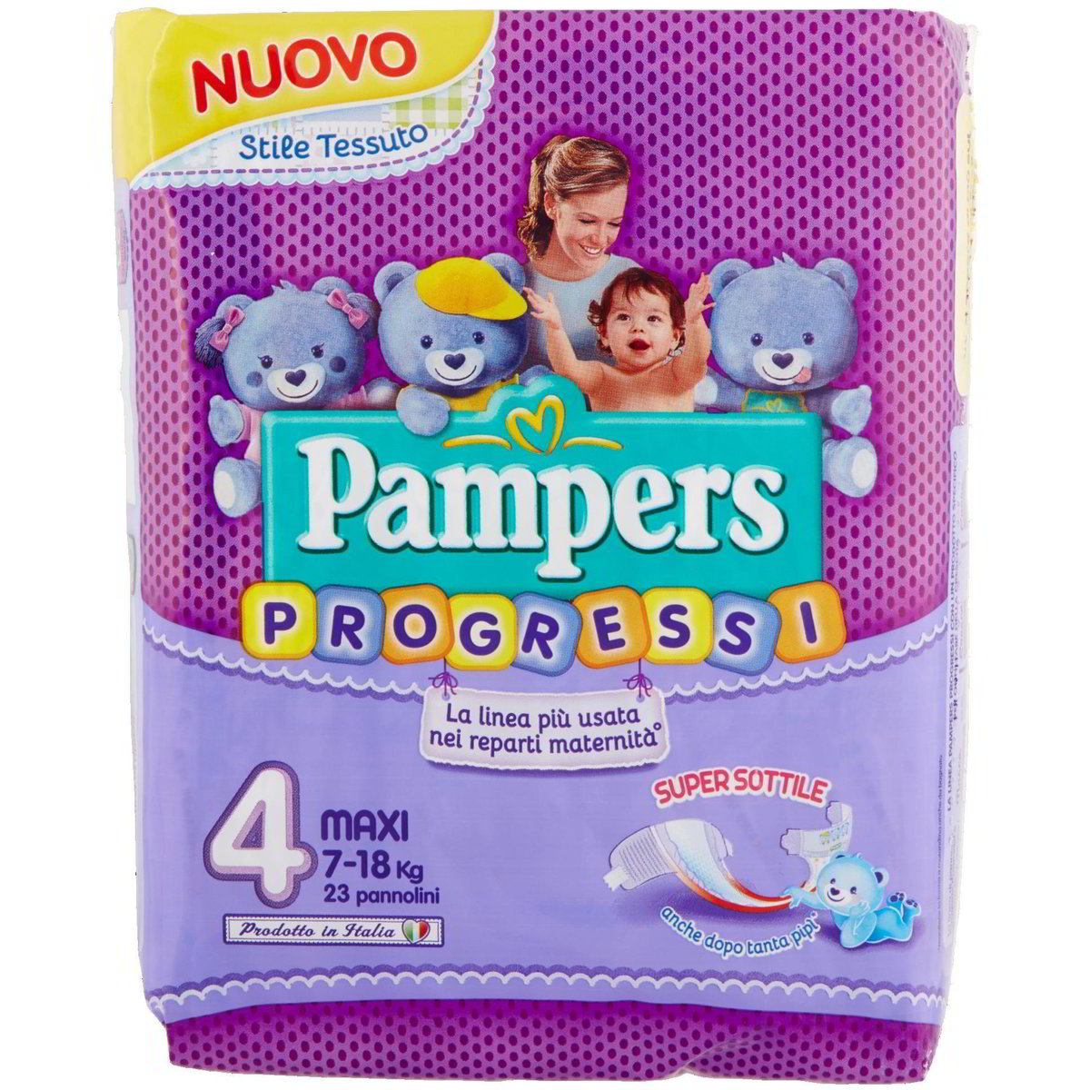 Pannolini Pampers Progressi Fit Prime Maxi Taglia 4 (7-18 Kg) - Confezione Da 126 - Foto 6