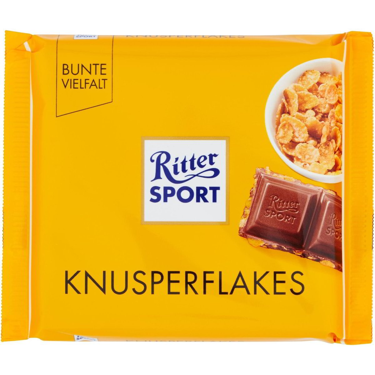 Tavoletta cioccolato knusperflakes RITTERSPORT 100 G - Coop Shop