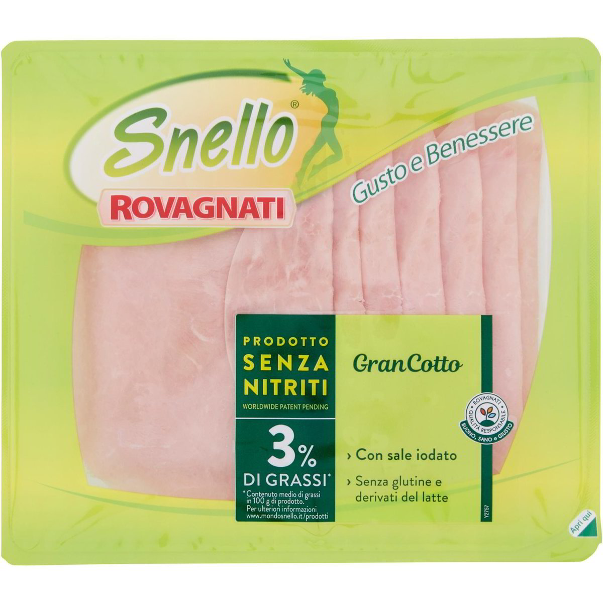Prosciutto cotto gran cotto snello ROVAGNATI 110 G Coop Shop