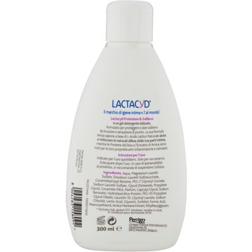 Detergente intimo per pelli irritate protezione LACTACYD ...