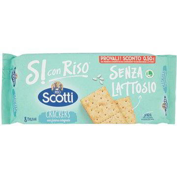 Crackers con farina di riso SCOTTI 8 X 31,25 GR - Coop