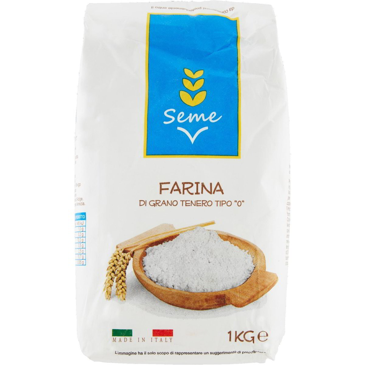 Farina di grano tenero tipo "0" SEME 1000 G - Coop Shop