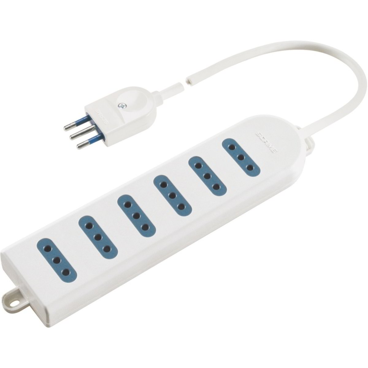 Presa Volante VELAMP PLUG-IT-10F - 10A 230V Bianco Opaco, 2P+T, Certificata IMQ - Foto 8