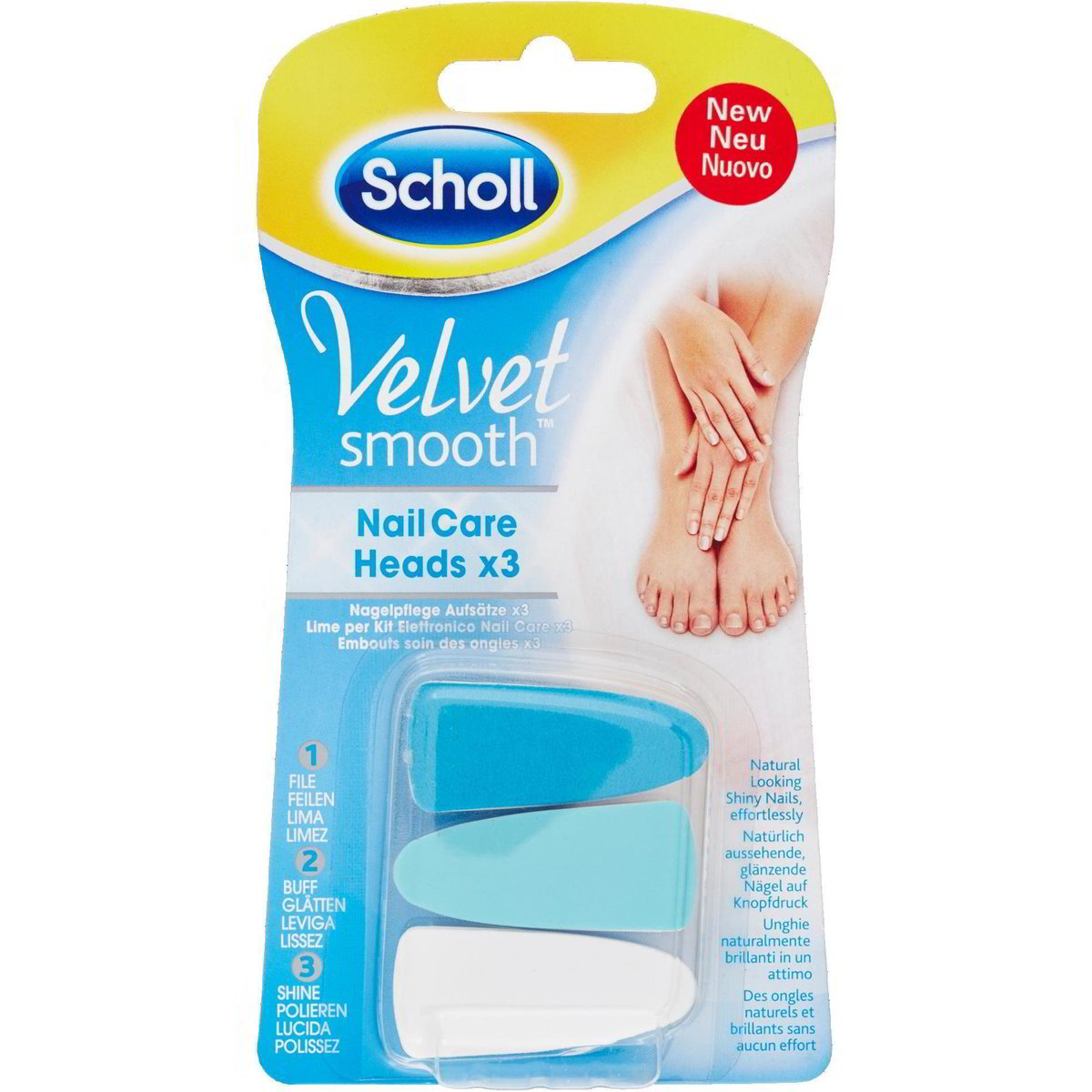 Lime per kit elettronico nail care velvet smooth 3 SCHOLL 1 PZ Coop Shop