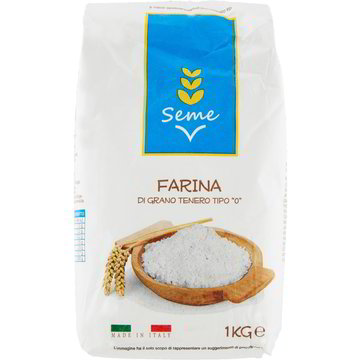 Farina di grano tenero tipo "0" SEME 1000 G - Coop Shop