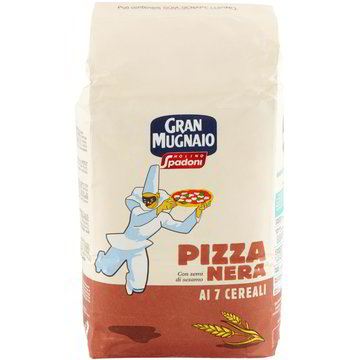 Preparato per pizza nera ai 7 cereali miscela MOLINO ...