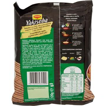 Noodles yakisoba al pollo istantanei verdure/soia MAGGI ...