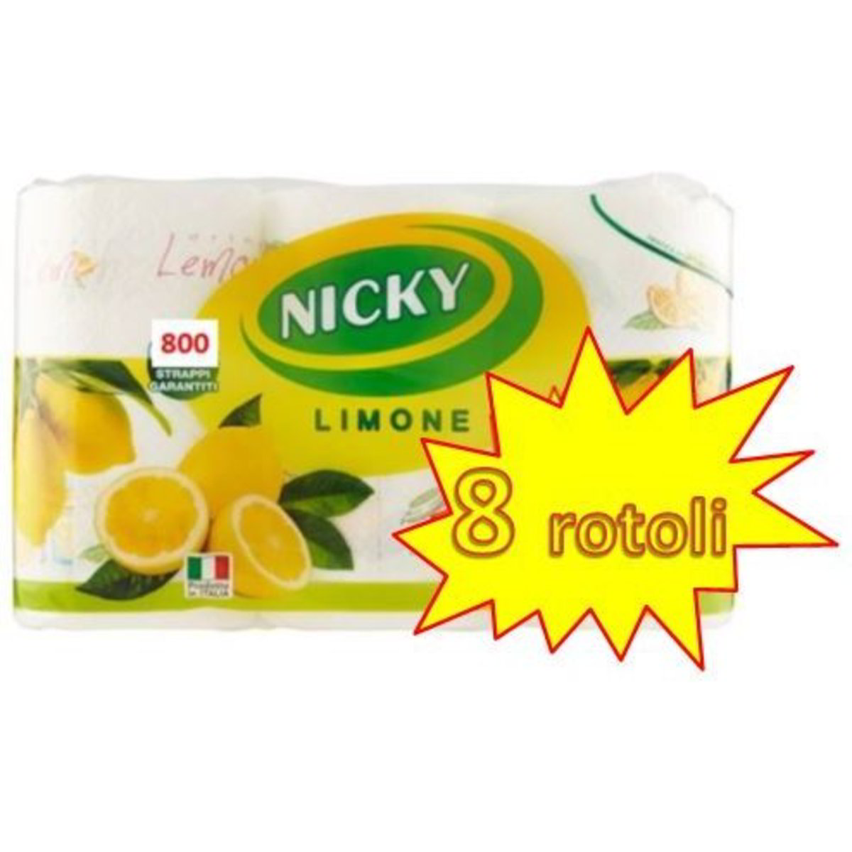 Nicky Lemon Kitchen Paper - 2 Rolls Of 100 Absorbent Sheets, 2-Ply - View #6