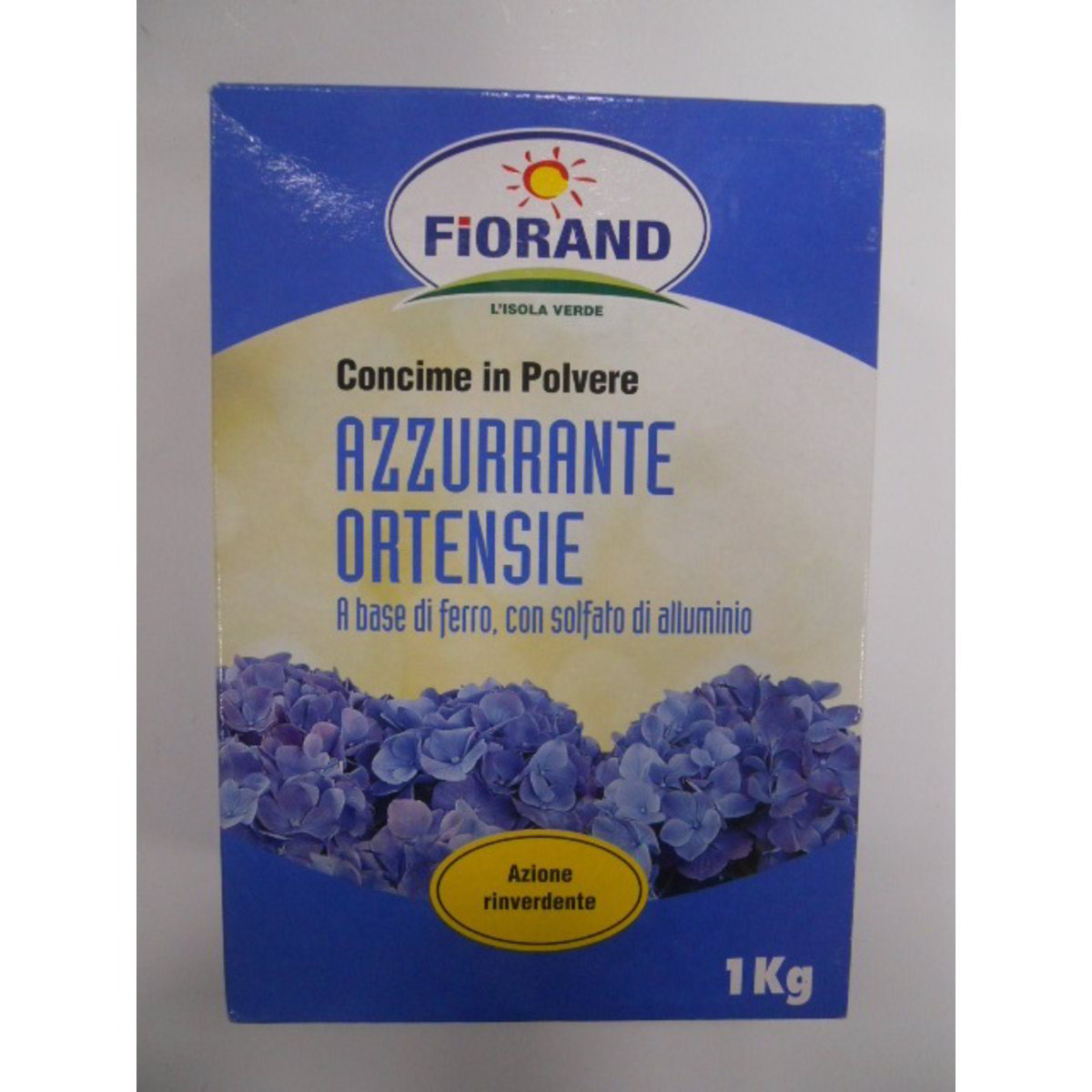 AZZURRANTE PER ORTENSIE A BASE DI FERRO MANGANESE E ZINCO POLVERE Solubile In Conf Da 800 Grammi