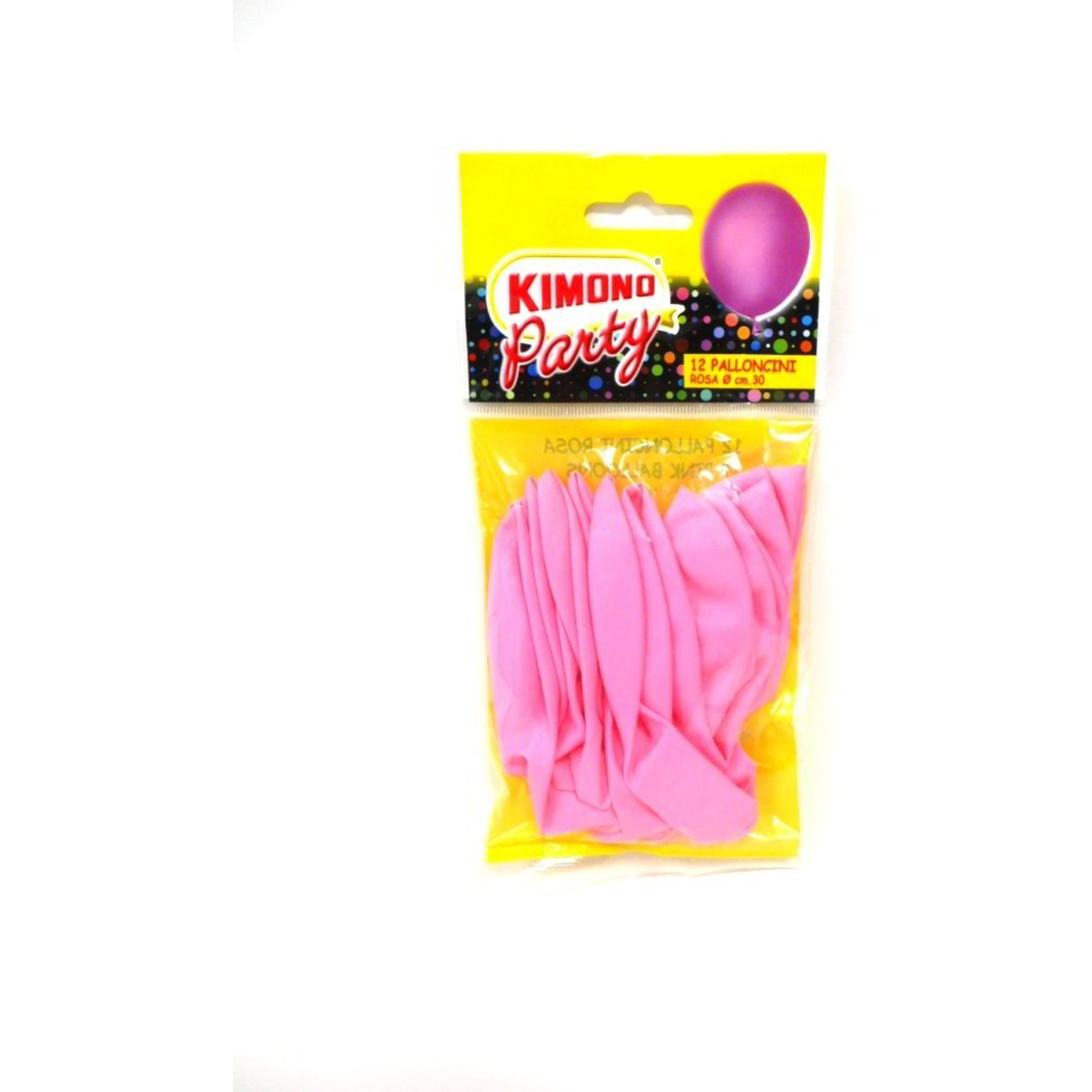 Unique Party Palloncini The Party's Here - 10 Pezzi In Lattice 23 Cm - Colori Assortiti Per Compleanni E Feste - 2
