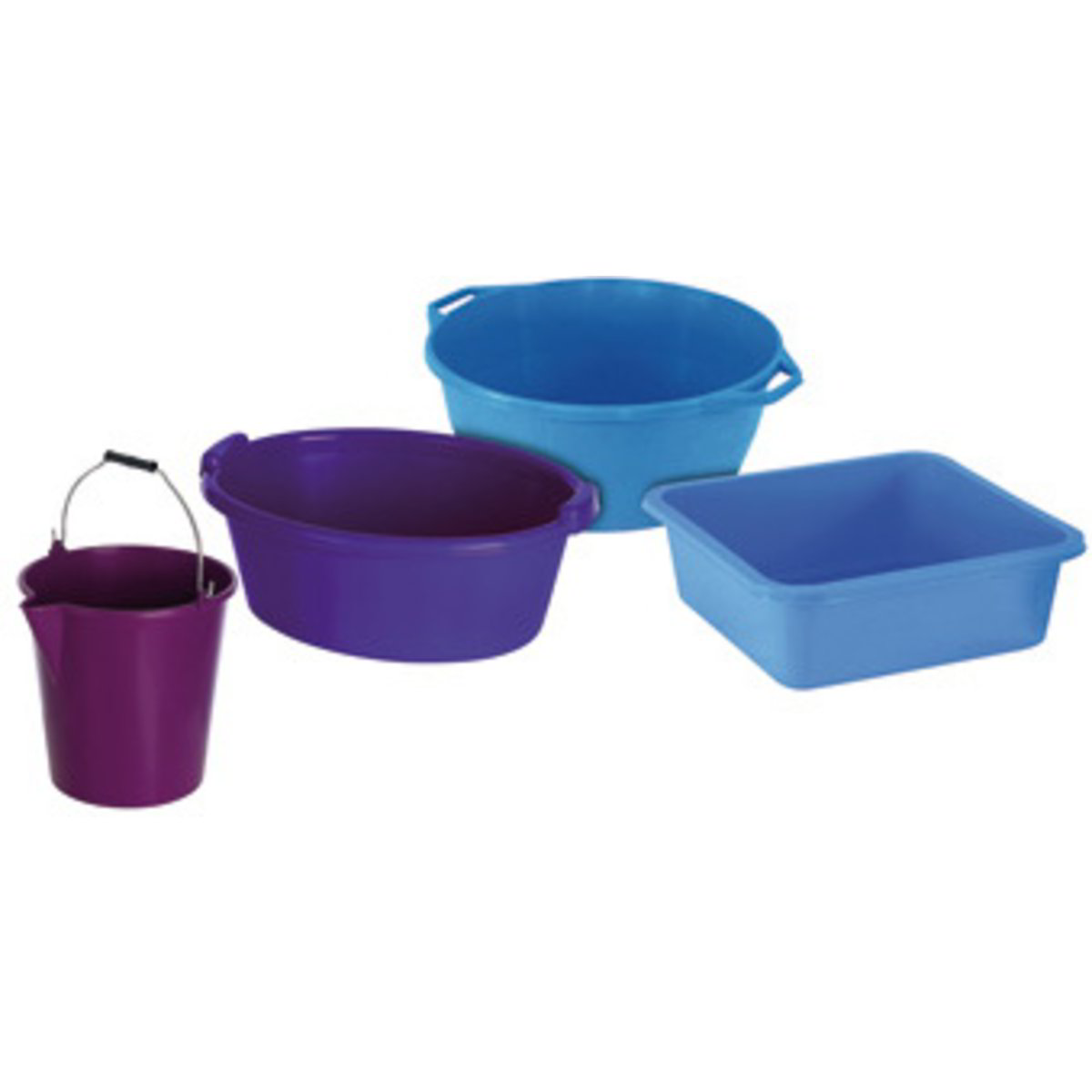 Giostyle Bacinella Ovale Bianca, 22,5 L, Love