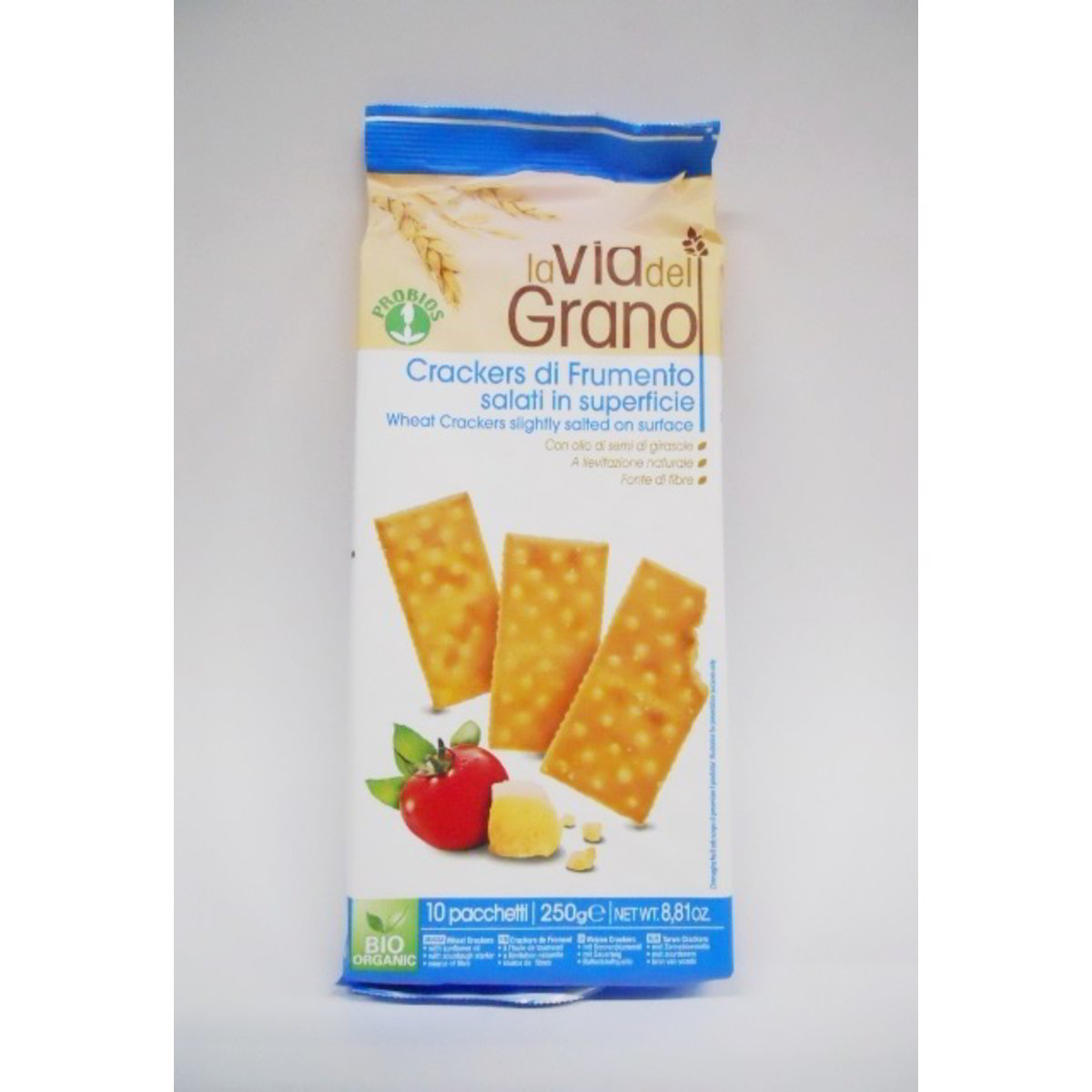 Crackers salati in superficie la via del grano PROBIOS 270 G - Coop Shop