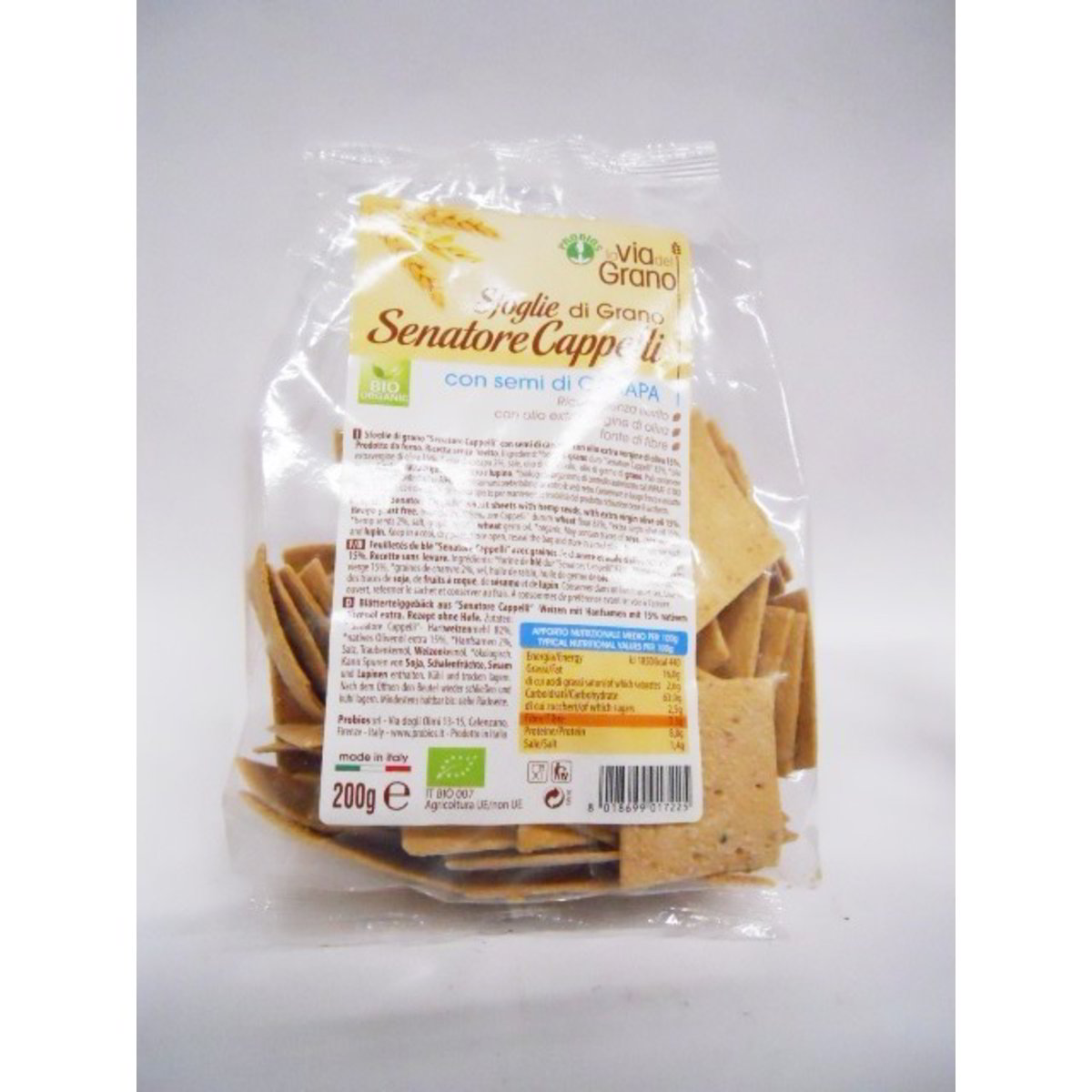 Crackers sfogliatine con semi canapa PROBIOS 200 G - Coop Shop