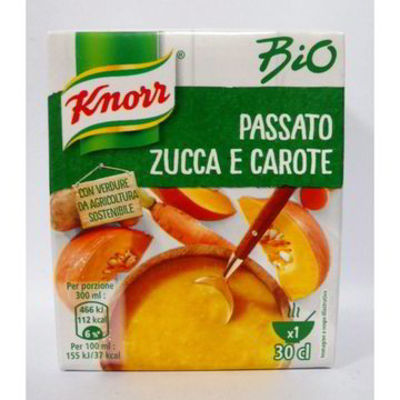 Passato di zucca e carote KNORR - Coop Shop
