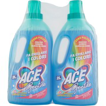 Candeggina delicata gentile profumata ACE 2 X 2000 ML - Coop