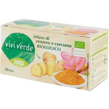 Infuso di zenzero e curcuma COOP - VIVI VERDE 37 GR - Coop