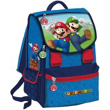 Zaino elementari shop super mario
