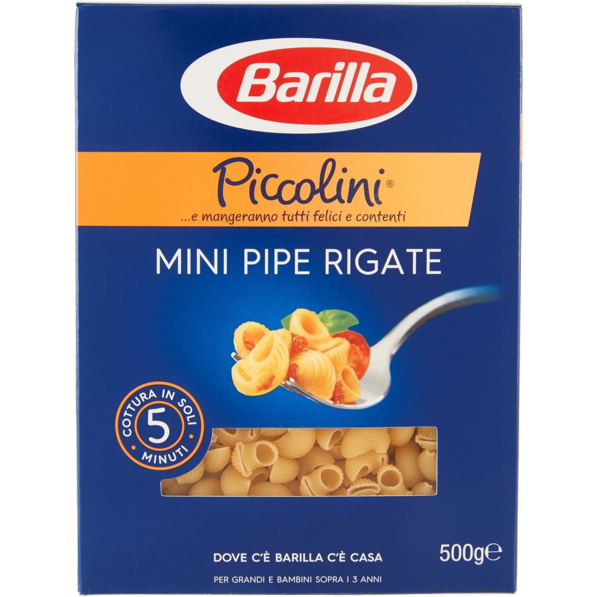 Pipe rigate mini n.20 BARILLA 500 G - Coop Shop