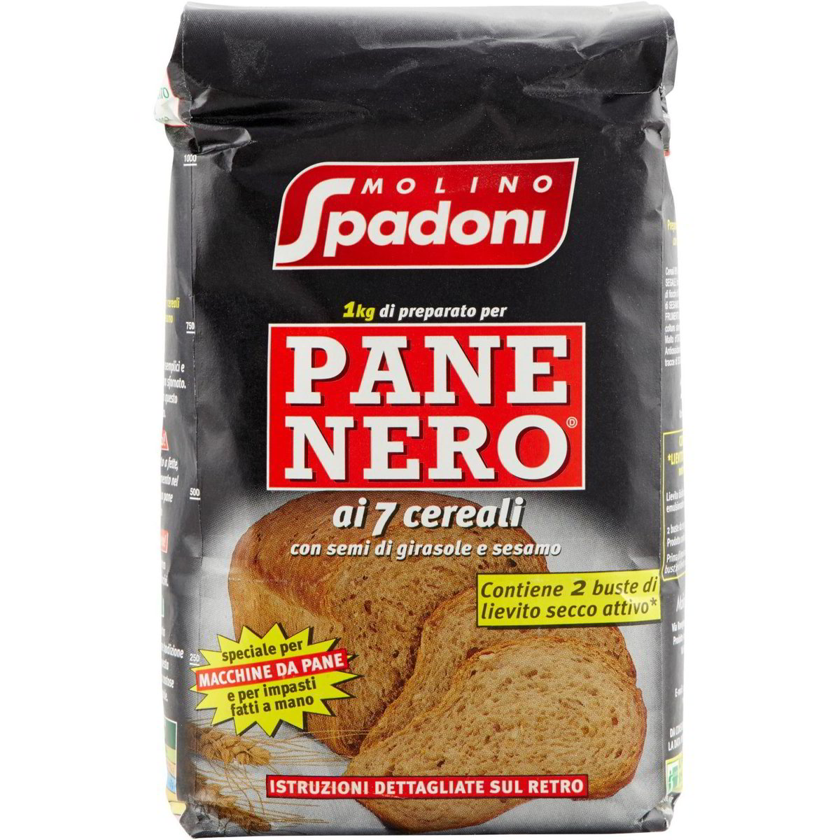 Farina per pane nero SPADONI 1000 G - Coop Shop