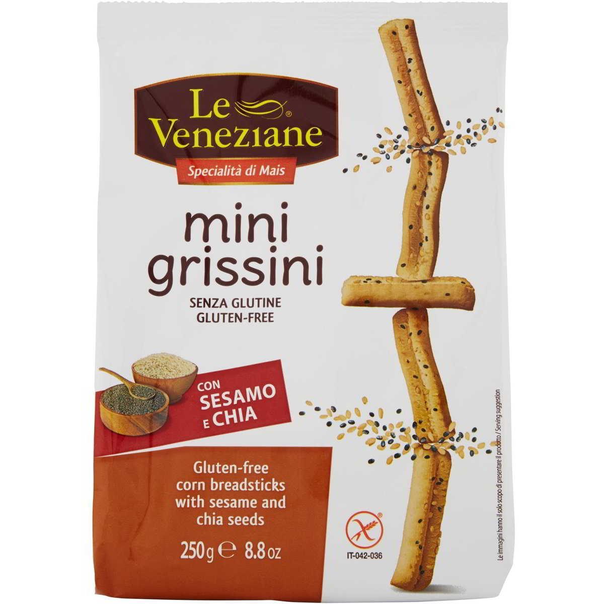 Le Veneziane Mini Grissini 250 G - Compra Online | CosìComodo