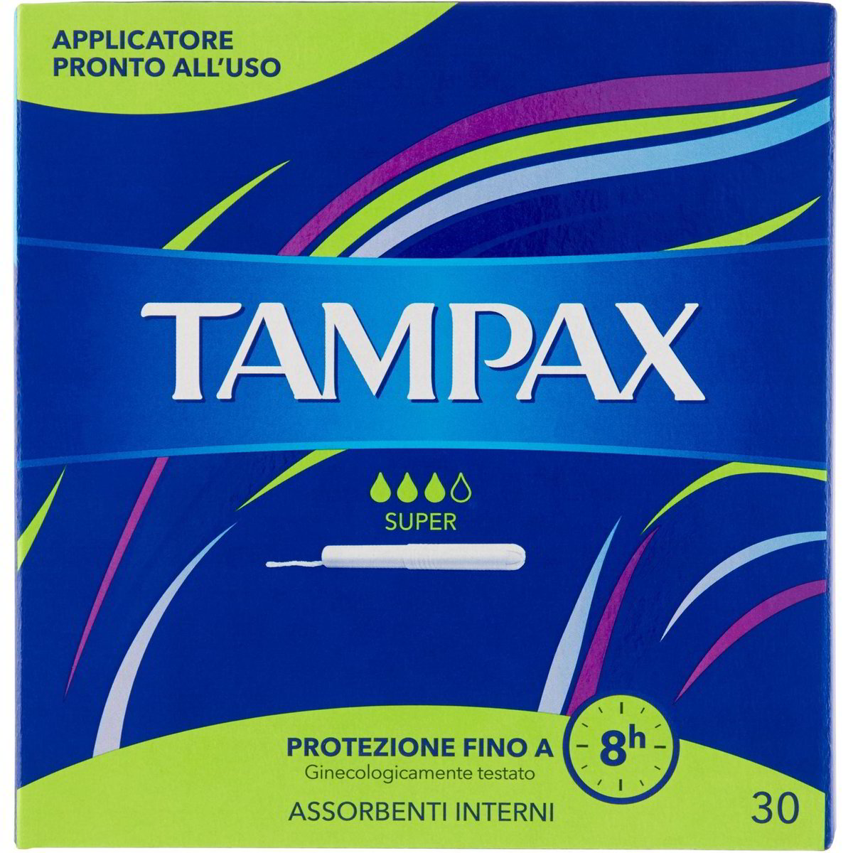 Tampax Radiant Assorbenti Interni Con Applicatore – 28 Pezzi, Protezione 100% Assenza Perdite - 4