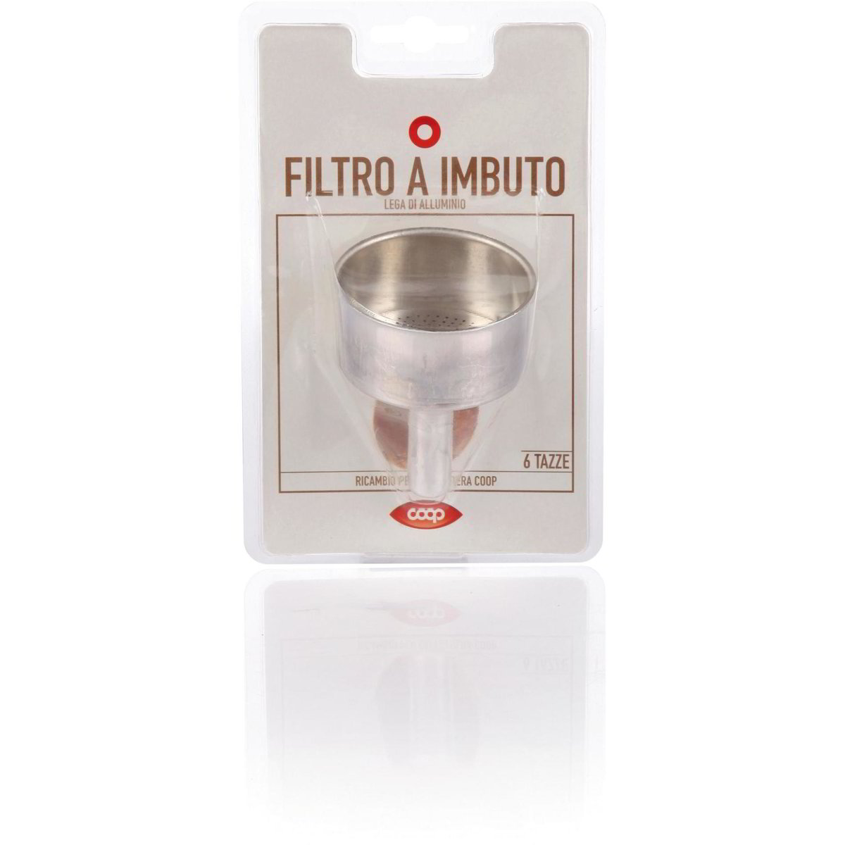 DE LONGHI Imbuto Filtro 6 Tazze per Macchina da Caffè ALICIA