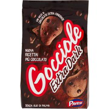Biscotti Gocciole Extra Dark Pavesi Coop