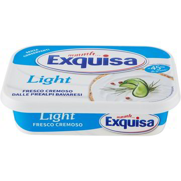 formaggio spalmabile light exquisa 175 gr coop