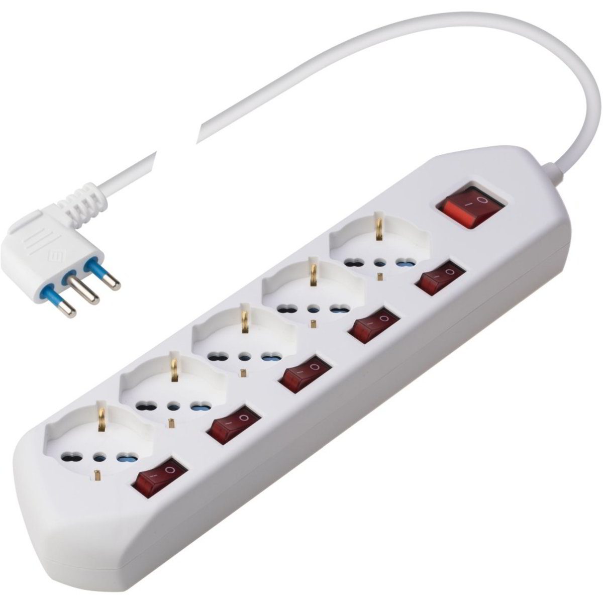 Presa Italiana A Squadra 2P T Smontabile Bianca 16A Ribassata Fanton - Foto 4