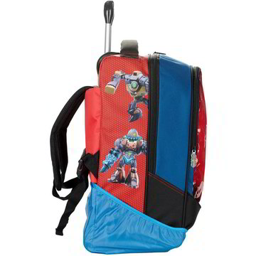 Zaino trolley gormiti best sale