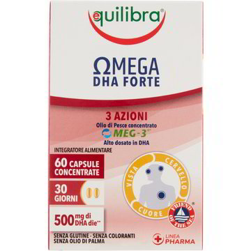 Integratore omega dha forte 60 compresse EQUILIBRA - Coop Shop
