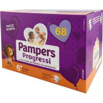 Pannolini Progressi Xl Quadri X68 Pampers Coop